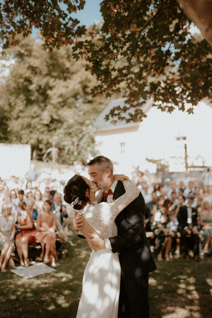 Cérémonie Laïque au Château de la Barbelinière à Thuré - Photographe mariage à Poitiers et dans la Vienne 86