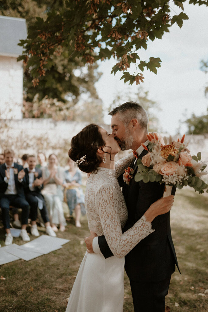 Cérémonie Laïque au Château de la Barbelinière à Thuré - Photographe mariage à Poitiers et dans la Vienne 86