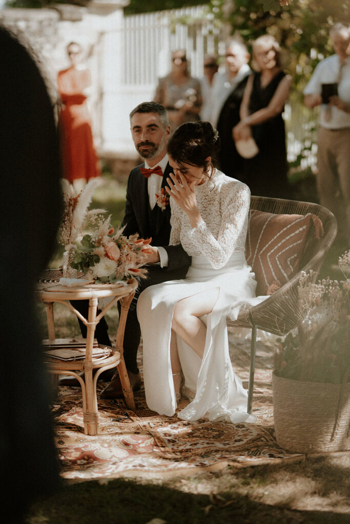 Cérémonie Laïque au Château de la Barbelinière à Thuré - Photographe mariage à Poitiers et dans la Vienne 86