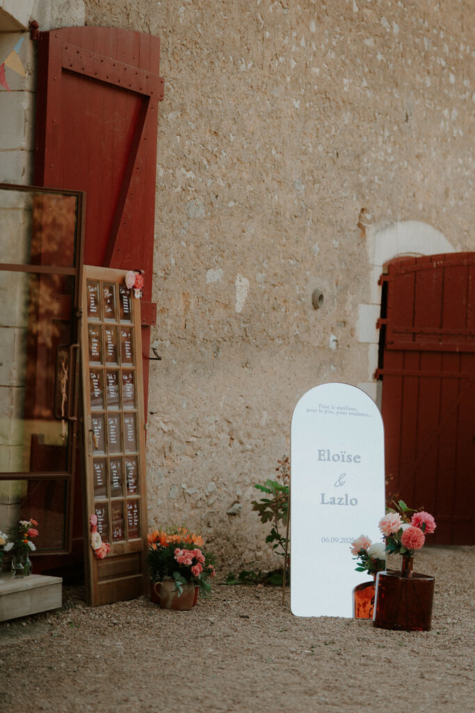 Mariage au domaine de la Thibaudière à tercé dans la Vienne