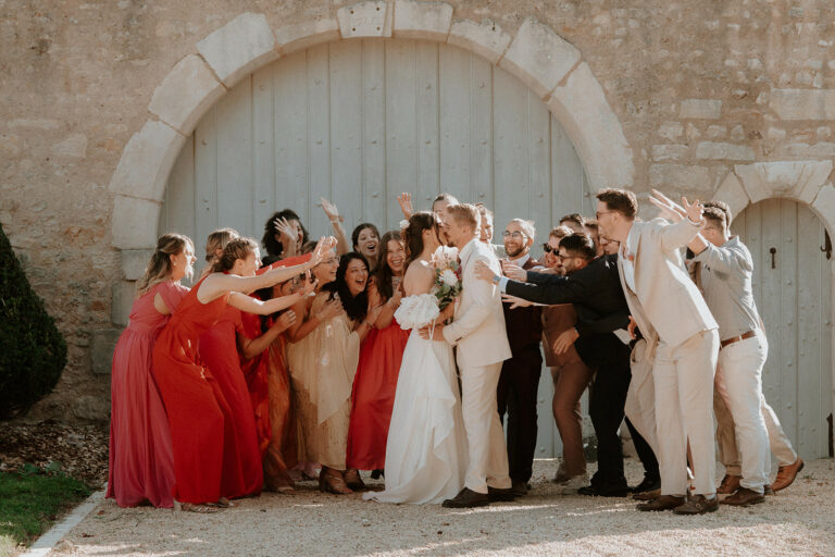 Mariage au domaine de la Thibaudière à Tercé dans la Vienne, proche de Poitiers