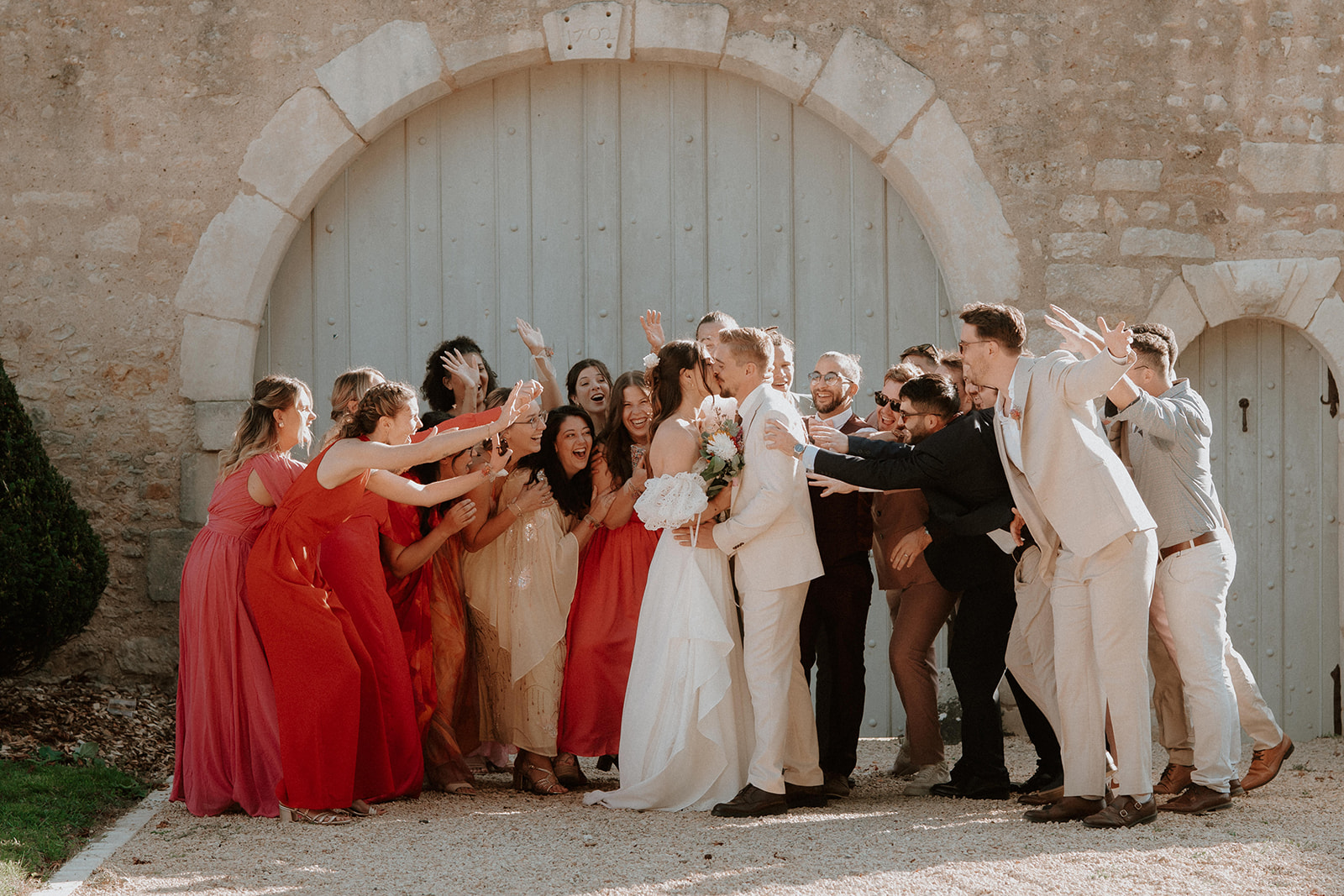 Mariage au domaine de la Thibaudière à Tercé dans la Vienne, proche de Poitiers