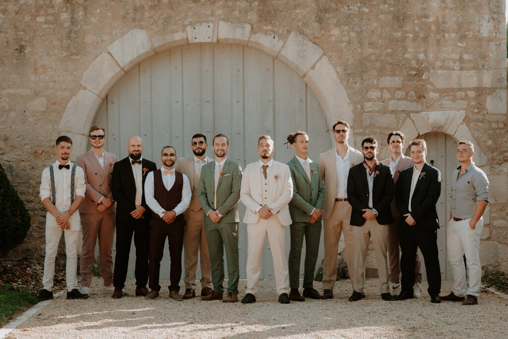 Mariage au domaine de la Thibaudière à Tercé dans la Vienne. Vin d'honneur. Photographe près de Poitiers