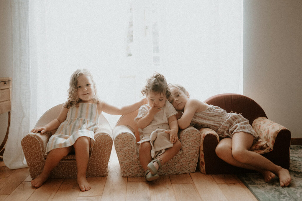 Séance famille à domicile près de Niort, Photographe dans les Deux-Sèvres